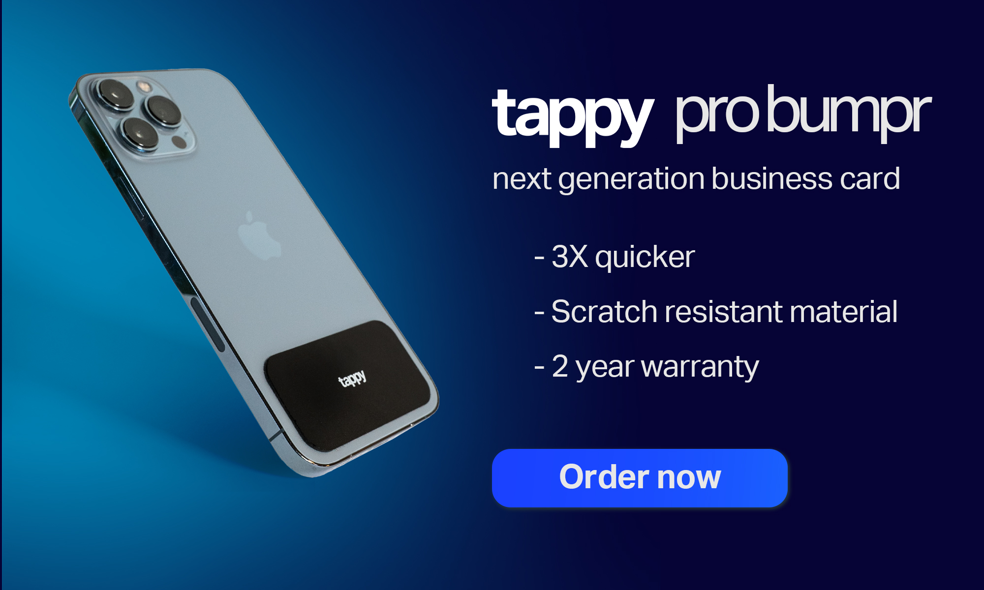 the end... TAPPY Card